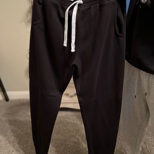 Womens Black Sweat Pants